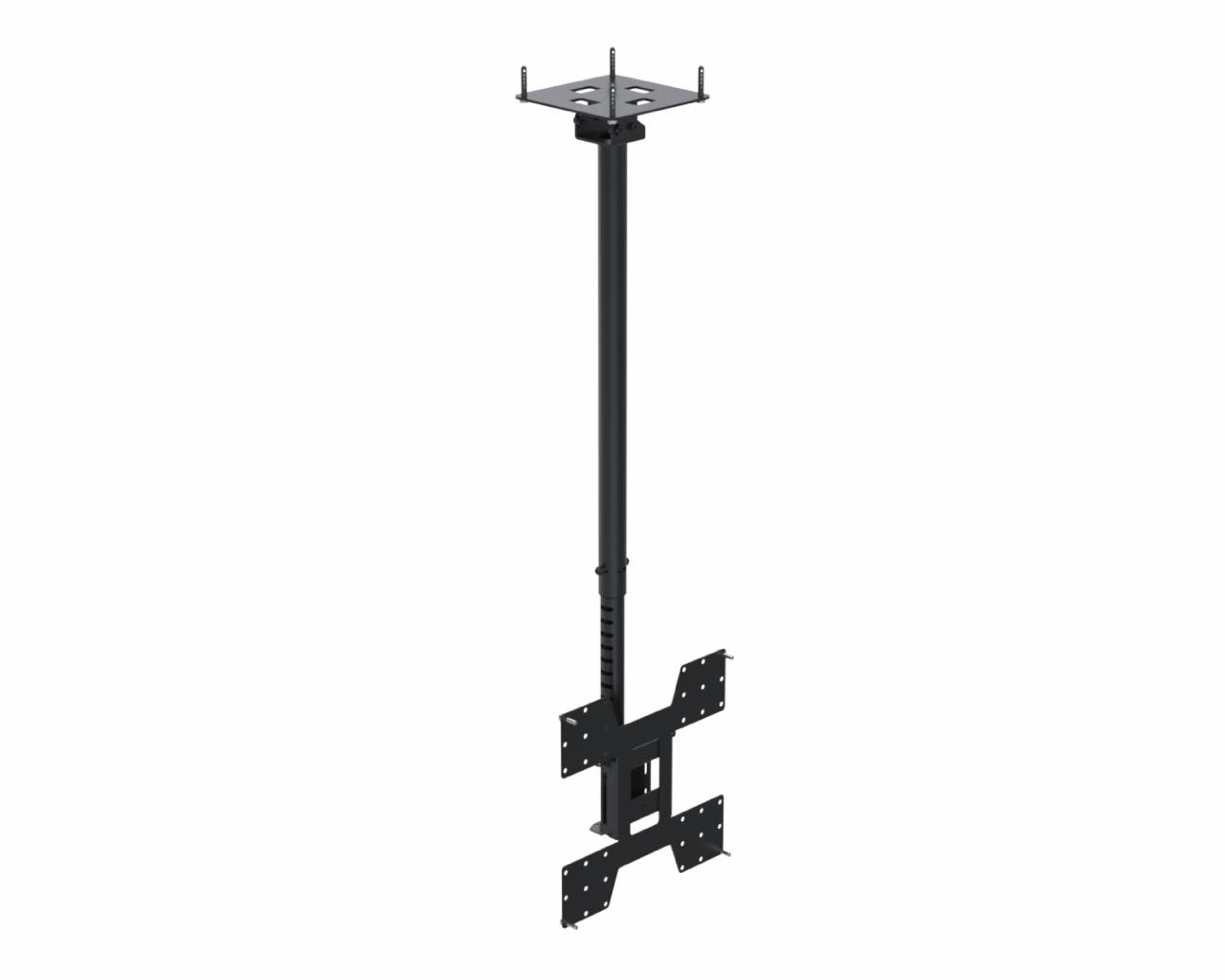 Telescopic ceiling mount for screens up to 75