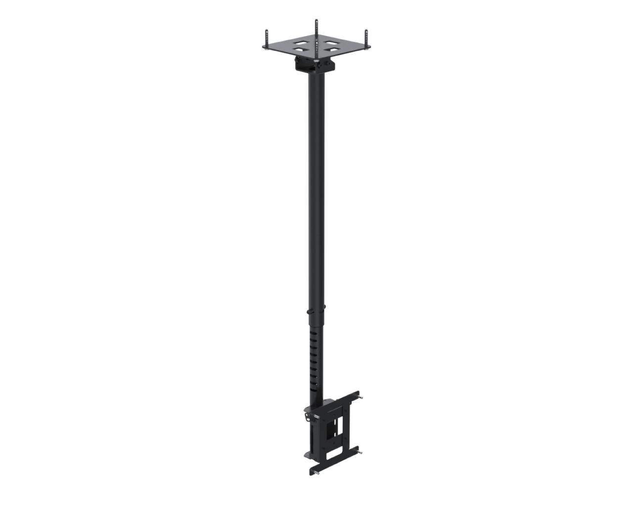 Telescopic ceiling mount for screens up to 43