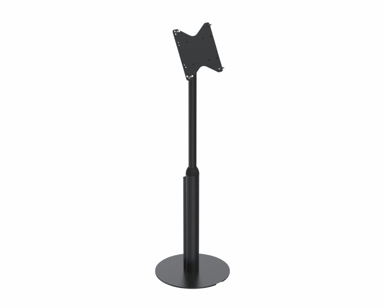 Adjustable floor stand for screens up to 43