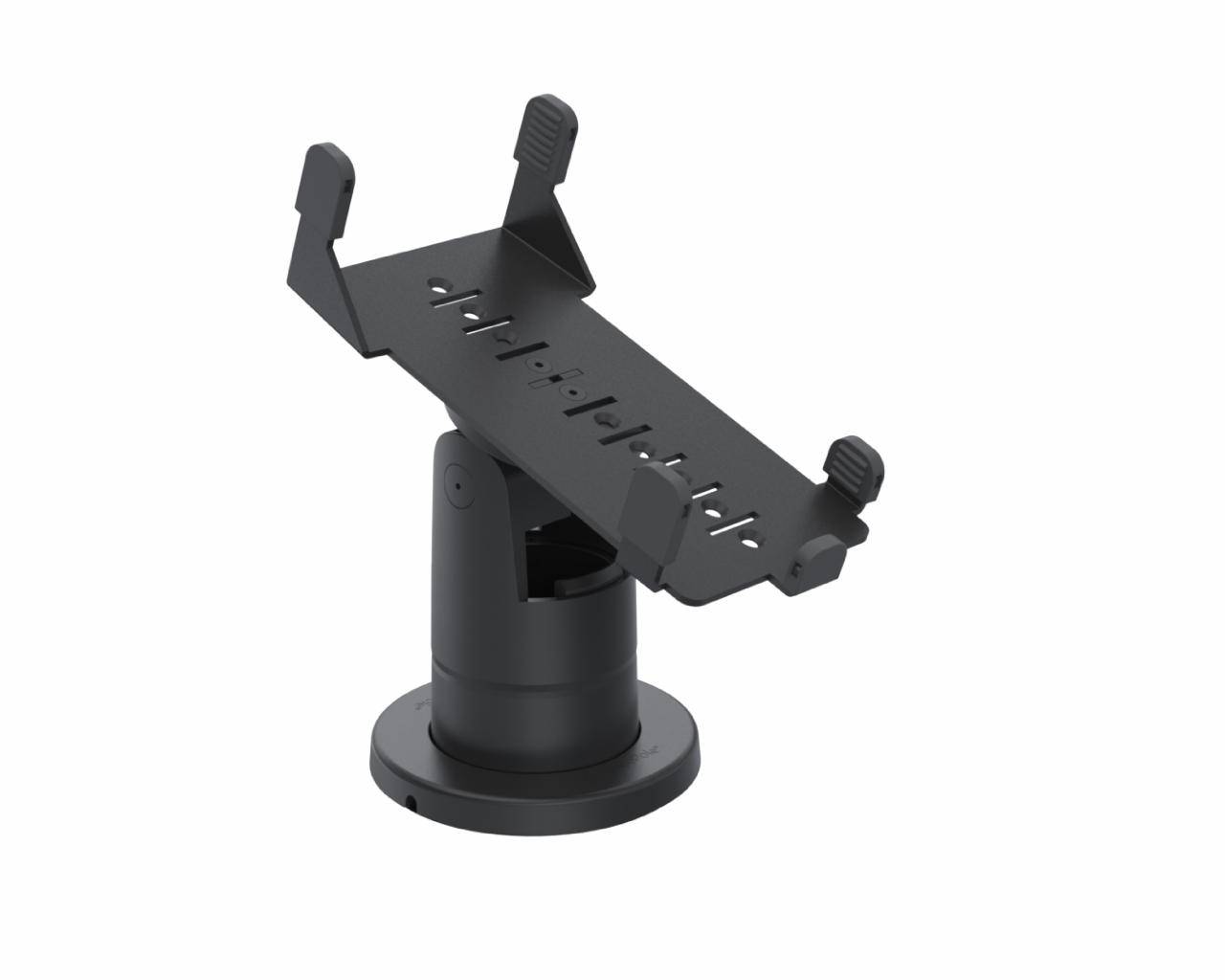 SpacePole Stack with MultiGrip plate for Verifone VX520 (no handle)