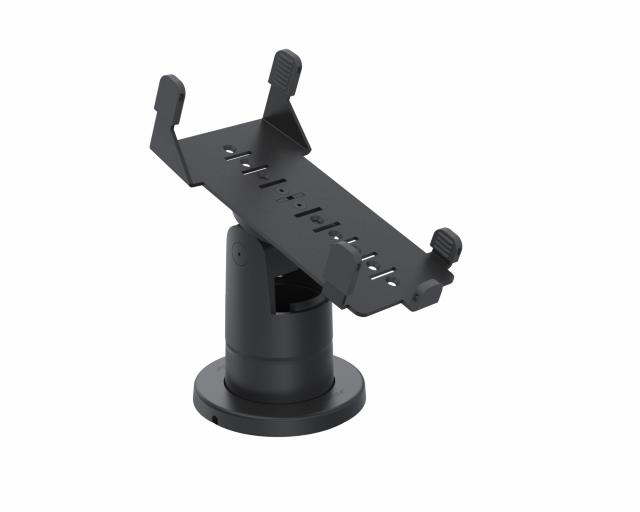 SpacePole Stack with MultiGrip plate for Verifone VX520 (no handle)