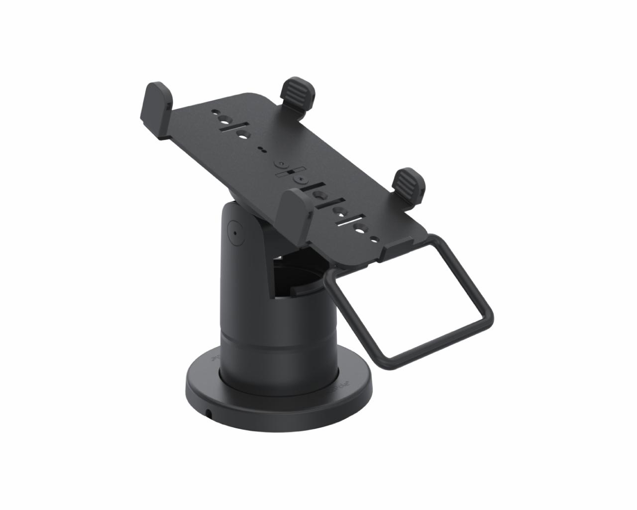 SpacePole Stack with MultiGrip plate for Verifone VX810 (with handle)