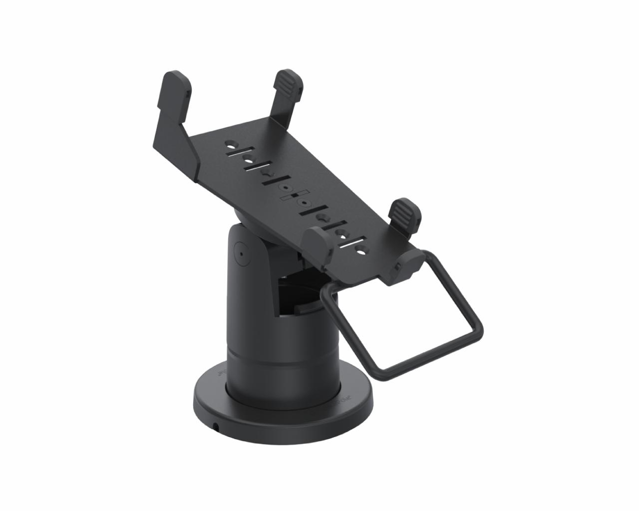 SpacePole Stack with MultiGrip plate for VeriFone VX680 (with handle)