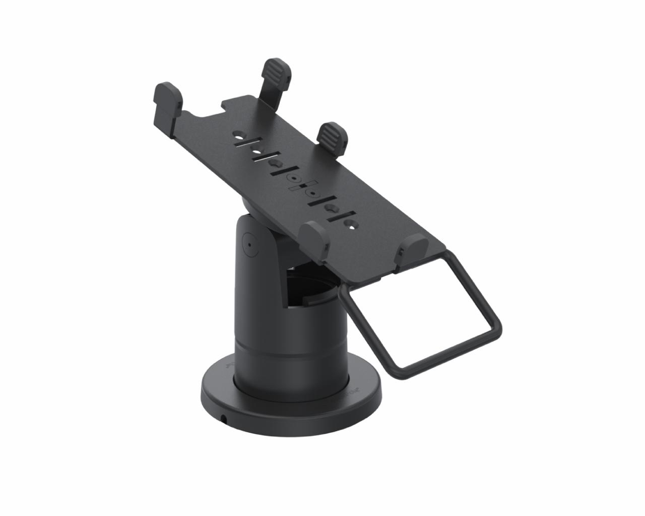 SpacePole Stack with MultiGrip plate for Verifone V200c/V400c (with handle)