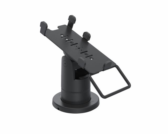 SpacePole Stack with MultiGrip plate for Verifone V200c/V400c (with handle)