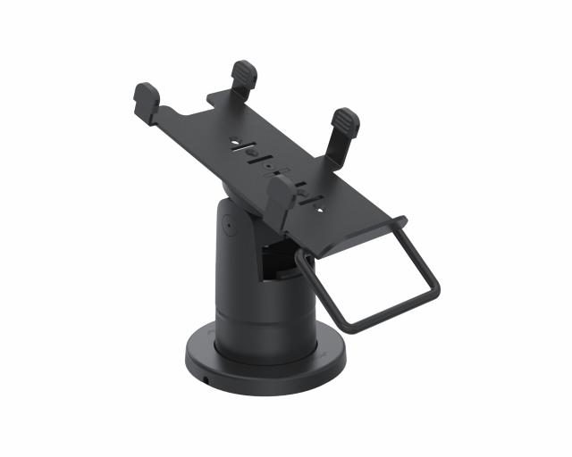 SpacePole Stack with MultiGrip plate for Verifone V200T (with handle)