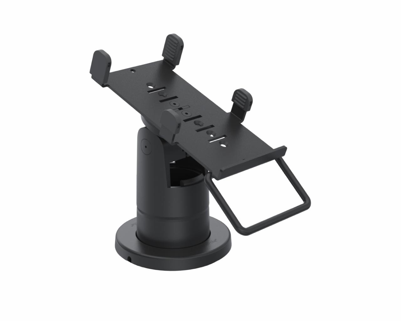 SpacePole Stack with MultiGrip plate for Verifone V240m (with handle)