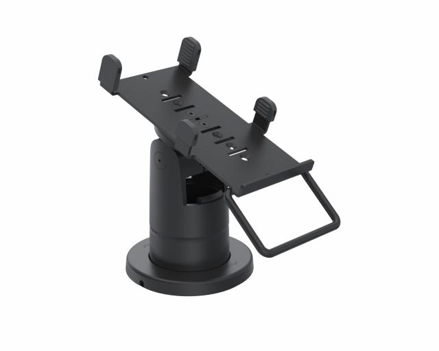 SpacePole Stack with MultiGrip plate for Verifone V240m (with handle)