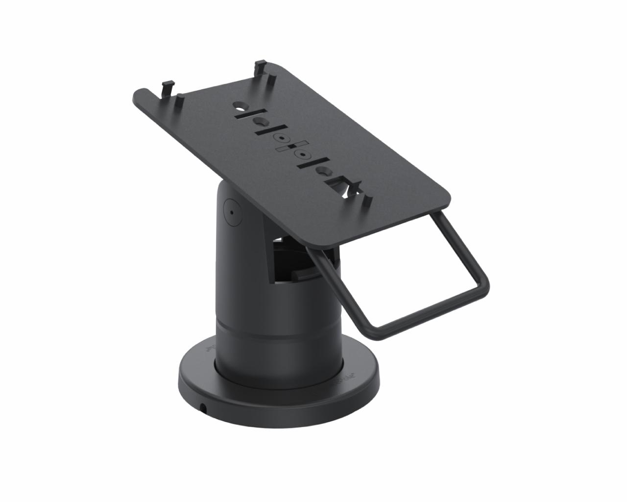 SpacePole Stack with MultiGrip plate for Verifone M400 (with handle)