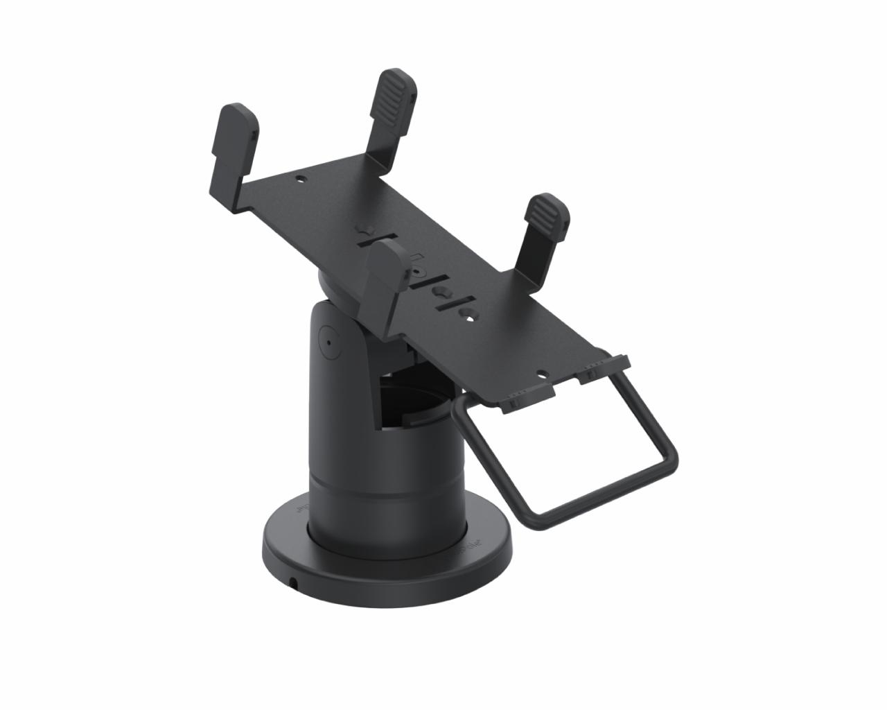SpacePole Stack with MultiGrip plate for Verifone Carbon Mobile 5 (with printer) (with handle)