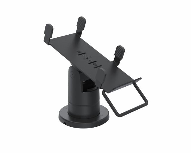 SpacePole Stack with MultiGrip plate Verfone T650C/T650T/V660C (with handle)