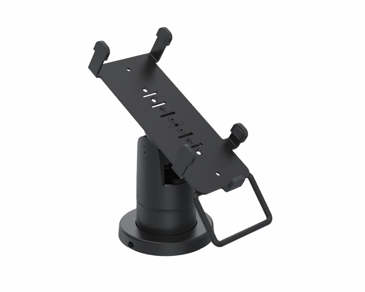SpacePole Stack with MultiGrip plate for Verifone T650p (with handle)