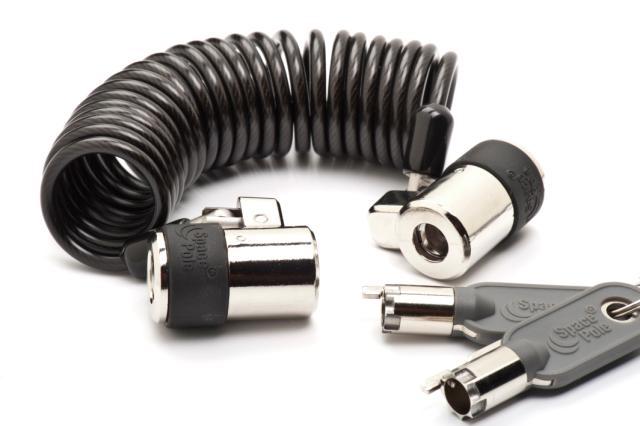 ClickSafe Dual Lock Curly Cable 