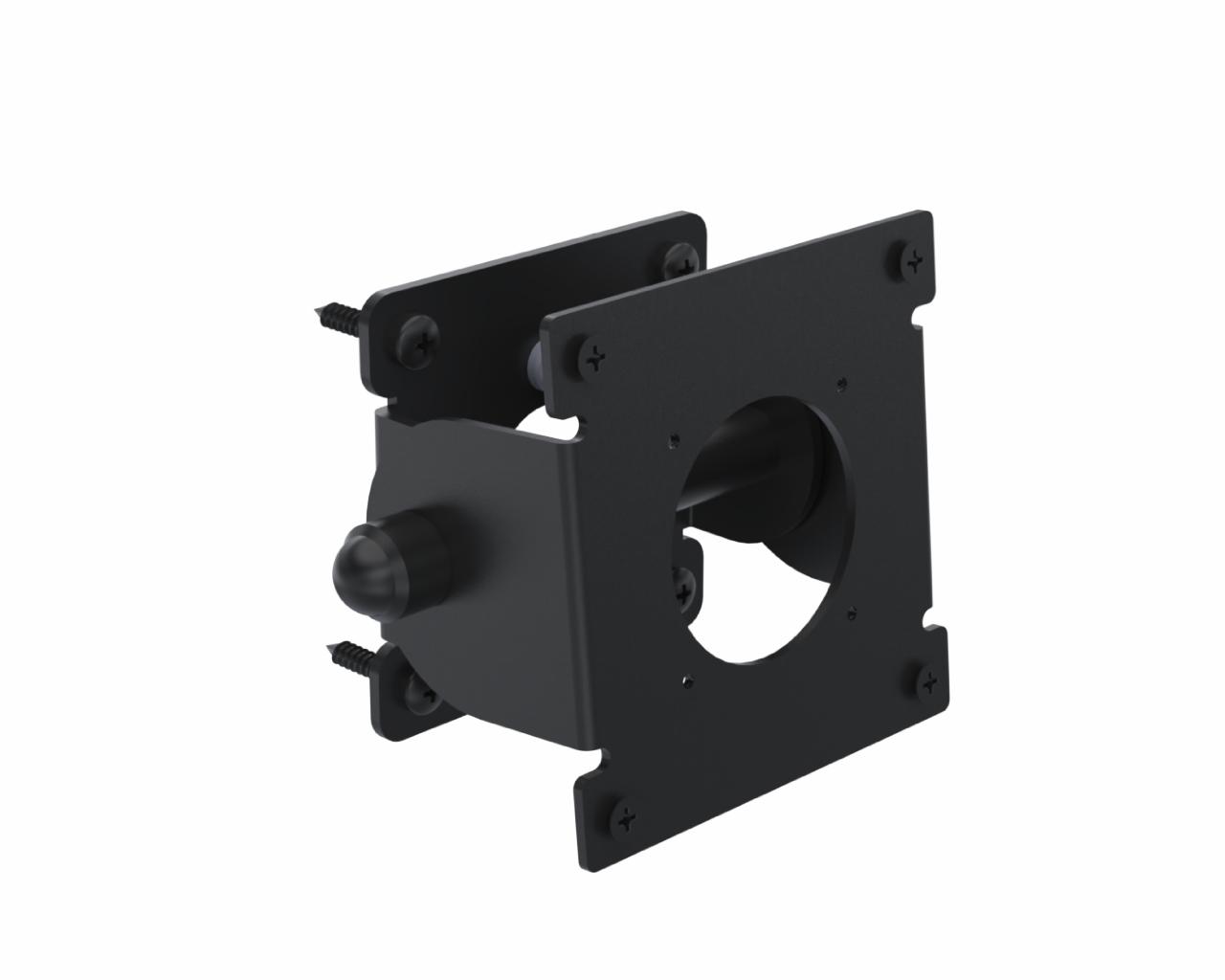 Wall mount with tilting connection