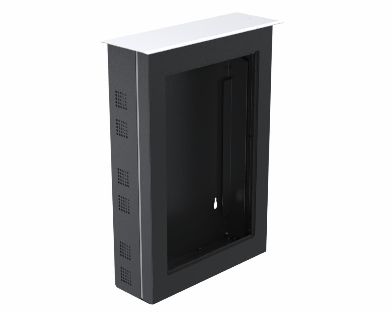 SpacePole outdoor kiosk for Elo 2799L  – Wall mounted