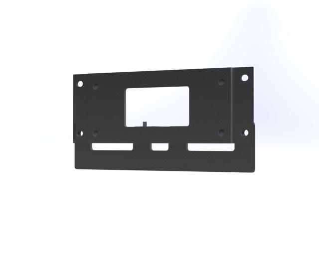 Kiosk integrated scanner cover + bracket for Zebra MS4717